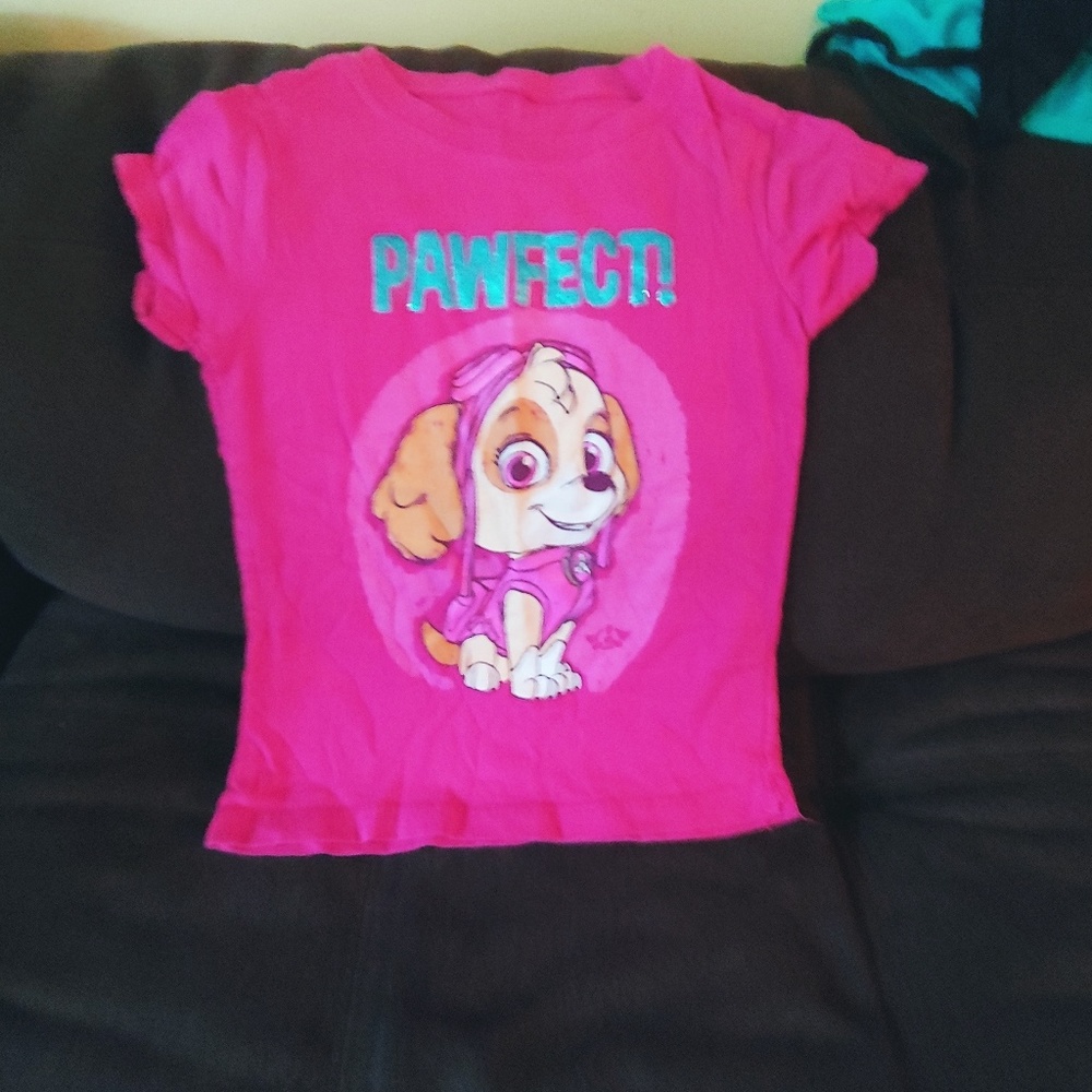 BLACK FRIDAY⚡4 for $15⚡ 4T Pink Paw Patrol Tee